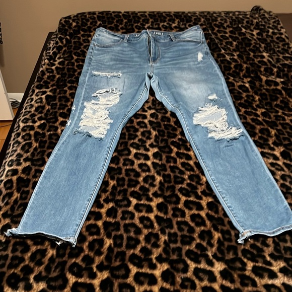 American Eagle Outfitters Denim - American Eagle Jeans Super hi-rise jeggings